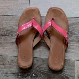 UGG Tuolumne Flip Flops Sandals Pink Womens Size 9 US